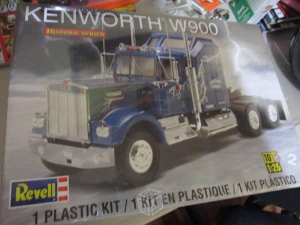 Trailer kenworth para armar marca revell modelismo