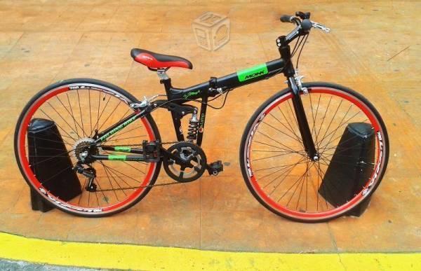 Bicicleta Plegable Aluminio Urbana Nueva 12 kilos