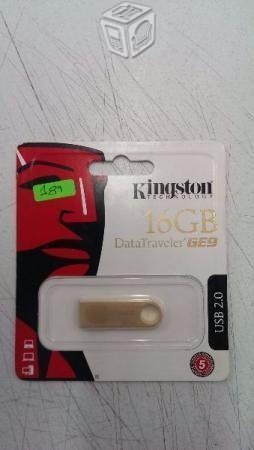 Memoria Usb Flash Kingston 16 Gb Ge9 Oro 24 Kilate