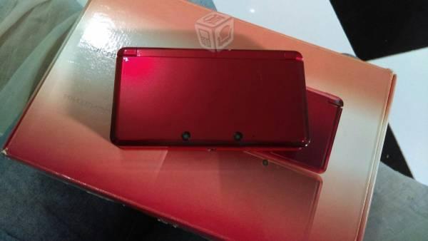 Nintendo 3ds flame red