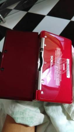 Nintendo 3ds flame red