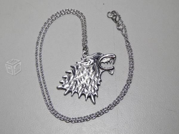 Collares de Game of thrones casa stark ,lannister