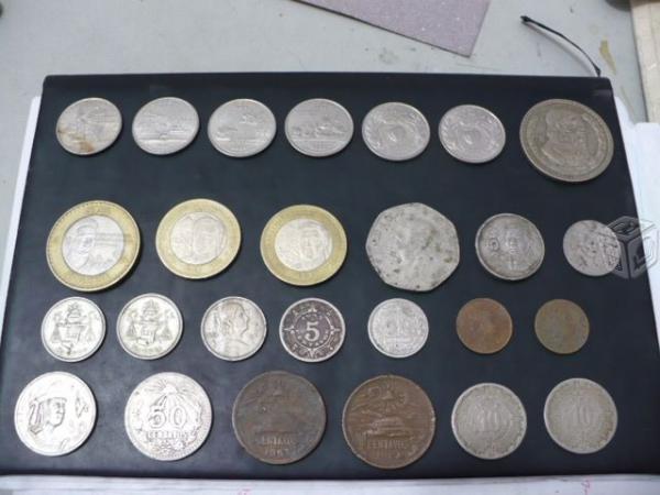Varias monedas antiguas