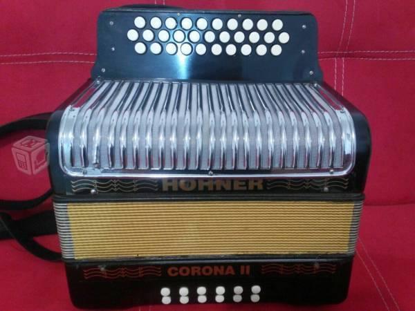 Adelante de Hohner corona II alemán