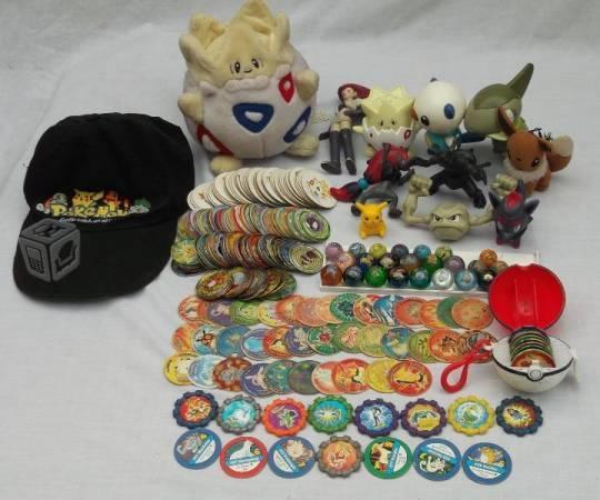 Colección Tazos Canicas Peluches Y Figuras Pokémon