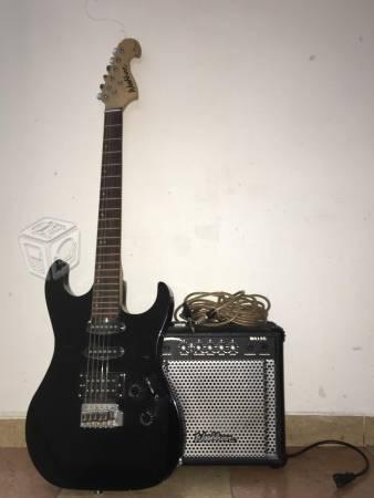 Guitarra y amplificador washburn