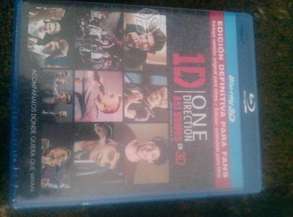 One Direction 1D blu ray 3D nuevo