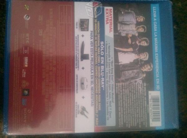 One Direction 1D blu ray 3D nuevo