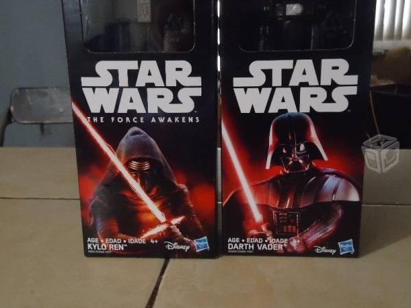 Figuras de acción Star Wars:Darth Vader y Kylo Ren