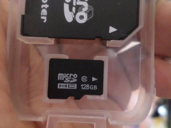 Memoria micro SD de 128 gigas class 10