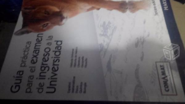 Libro para ingresar a la unam