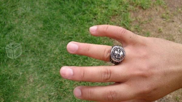 Anillo Craneo Harley, Chopper, Biker acero inoxida