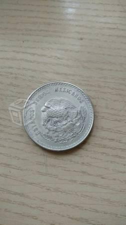 Moneda de plata de Cuauhtémoc 1948