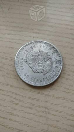Moneda de plata de Cuauhtémoc 1948