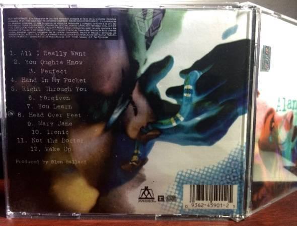 CD Alanis Morissette Jagged Little Pill Con Regalo