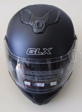 Cascos GLX de colores para motocicleta