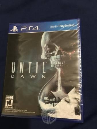 Until dawn PS4 nuevo totalmente