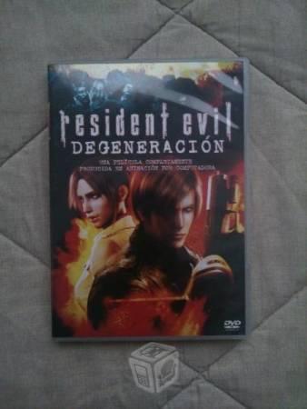 Dvd - Resident Evil Degeneración Película Animada