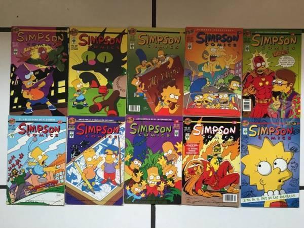 Coleccion 43 simpson comics #1 especial bongo