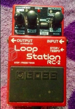 Pedal de guitarra loop station boss RC-2