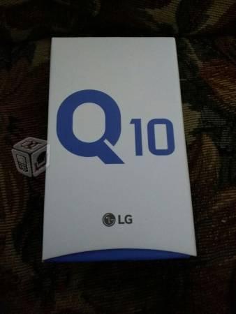 Lg q10 nuevo en caja sellada color blanco