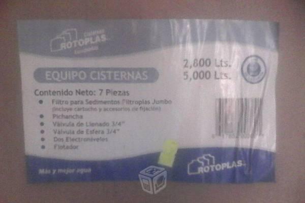 Sistema filtroplas cisterna jumbo nuevo