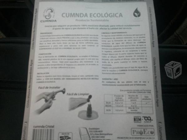 Regadera Ecologica Utima Generacion