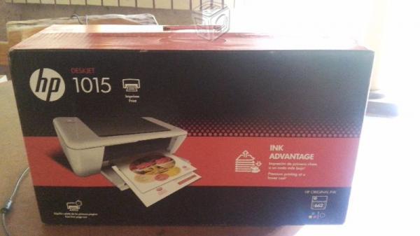 Impresora hp deskjet ink 1015