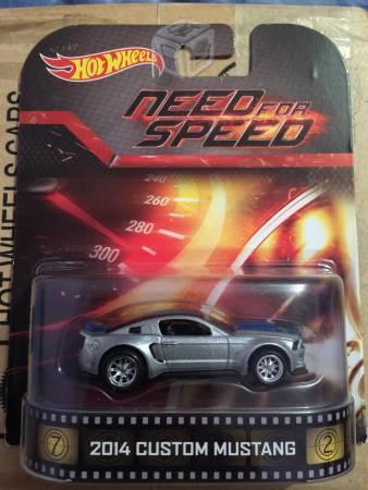 Hot Wheels Retro 2014 Custom Mustang NFS