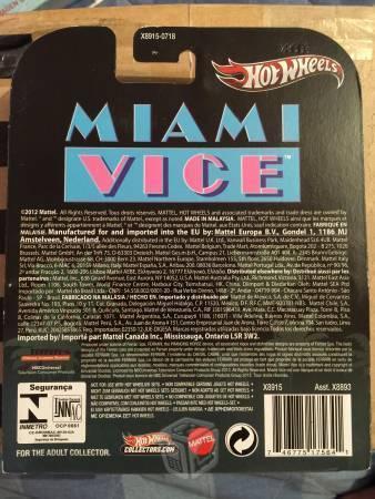 Hot Wheels Retro Ferrari F512 M (Miami Vice)