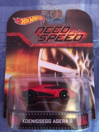 Hot Wheels Retro KOENIGSEGG AGERA R NFS