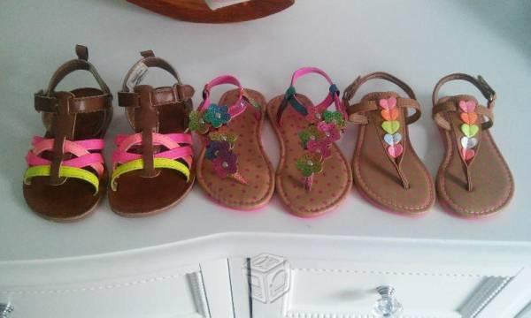 bonitas sandalias para niña