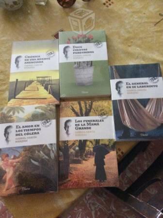 Cinco libros de Gabo