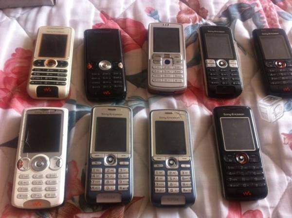 Lote de celulares para reparar