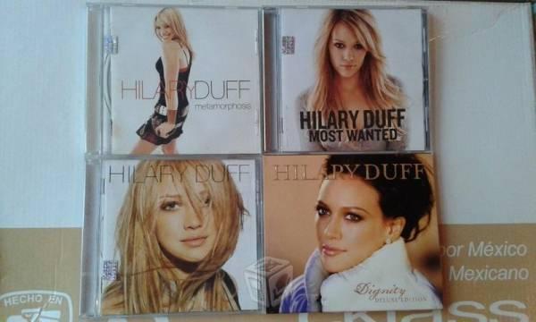 Colección de 4 CDs Hilary Duff