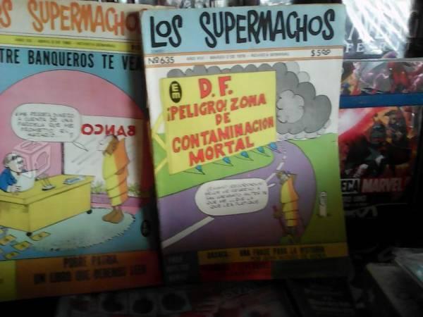 Coleccion de 8 tomos de los supermachos solo 200