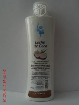 Crema corporal de coco