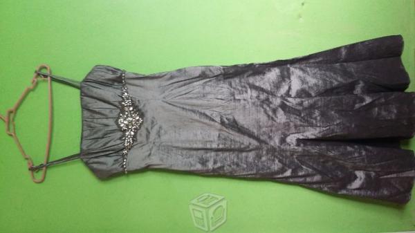 Vestido gris liz minelli