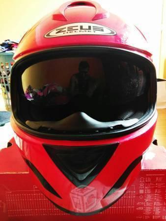 CASCO ZEUS rojo