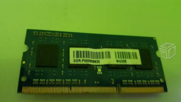 Memoria ddr3 4gb para laptop