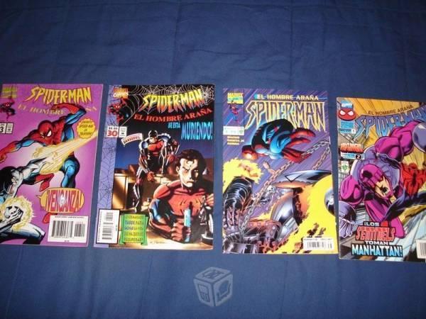 Spider-Man varios títulos publicados en México