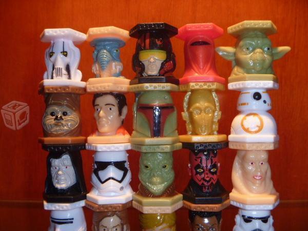 Coleccion De 20 Mini Figuras De Star Wars