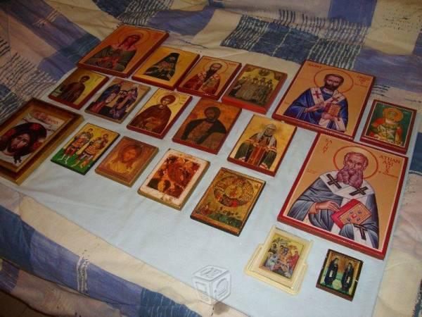 18 Iconos modernos de Santos Católicos de Oriente