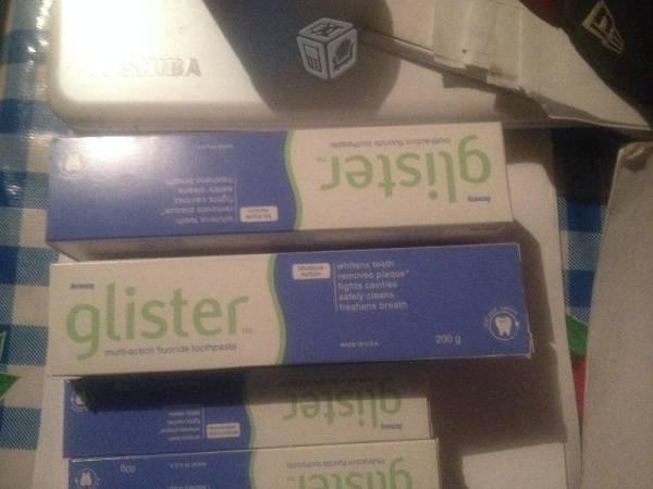 Pastas dentales Glister