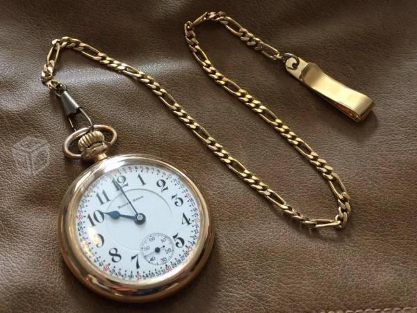 Reloj de bolsillo oro 18k 21 joyas 1927