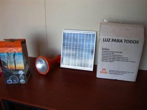 Kit lampara solar