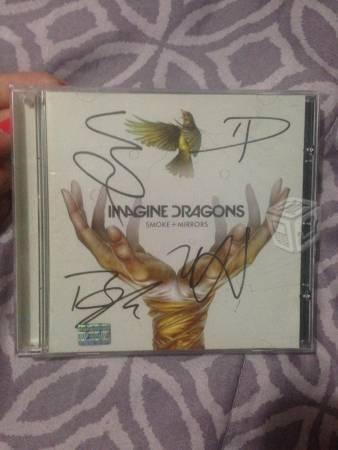 Imagine Dragons CD Autografiado