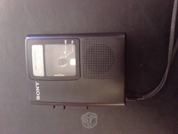 Grabadora de cassette Sony para reportero