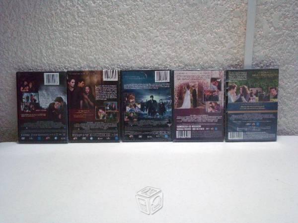 DVD Pelicula Crepusculo Saga Completa 5 Discos