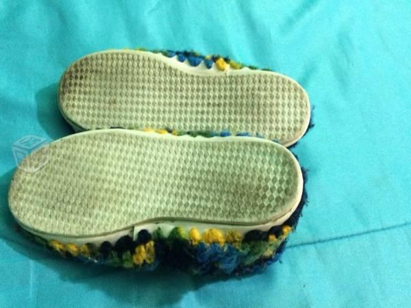 Pantuflitas con estambre